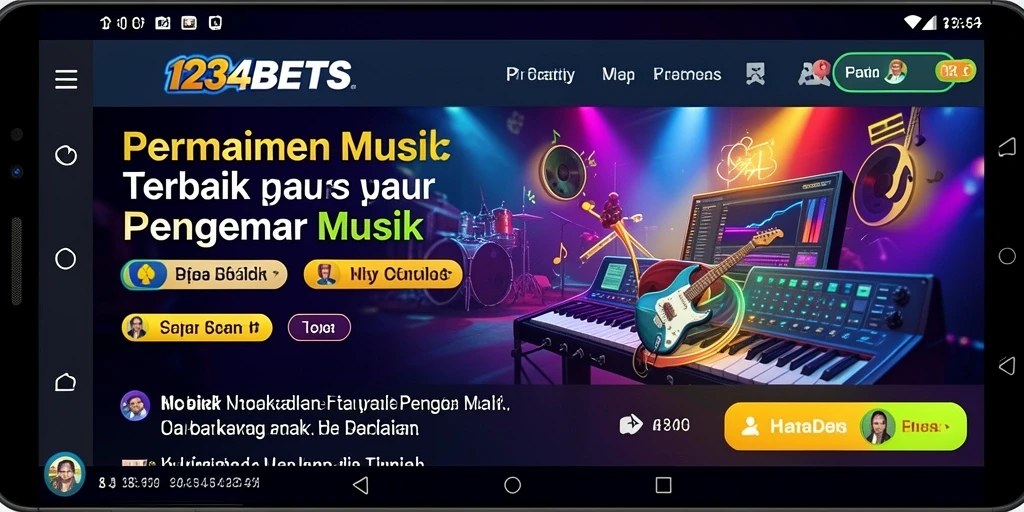 Tampilan gameplay 1234BETS yang seru dan menantang.