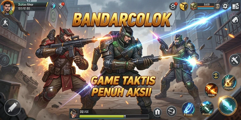 Tampilan menarik dari gameplay BANDARCOLOK yang penuh aksi.