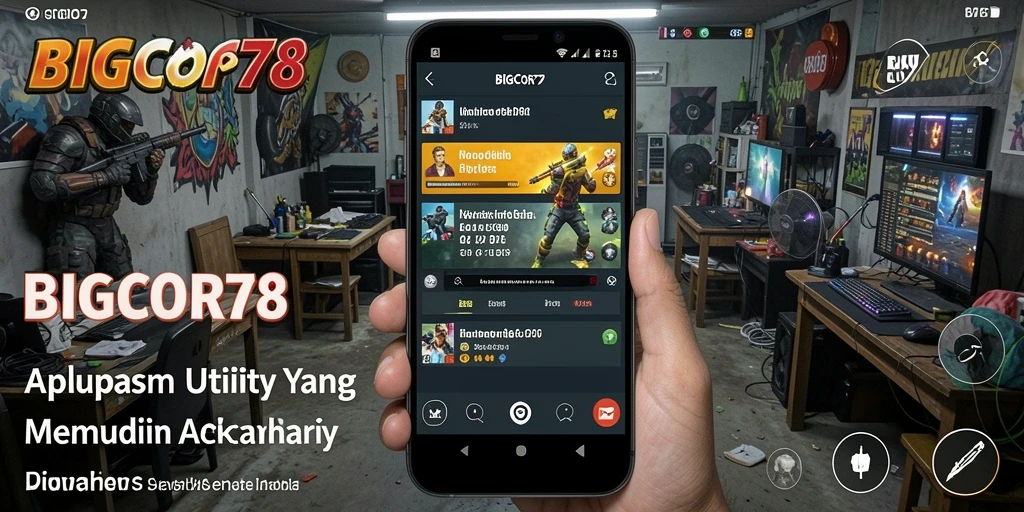 Tampilan antarmuka user-friendly BIGCOR78 yang memudahkan pengguna.