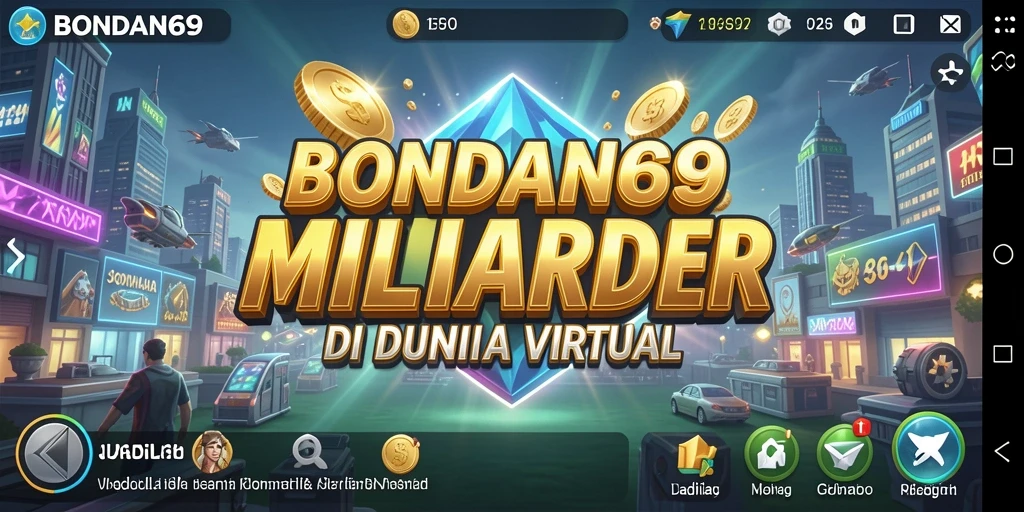 Tampilan gameplay BONDAN69 dengan aktivitas pengelolaan bisnis.