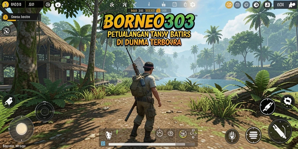 Screenshot dari gameplay Open World BORNEO303 dengan misi yang penuh tantangan.