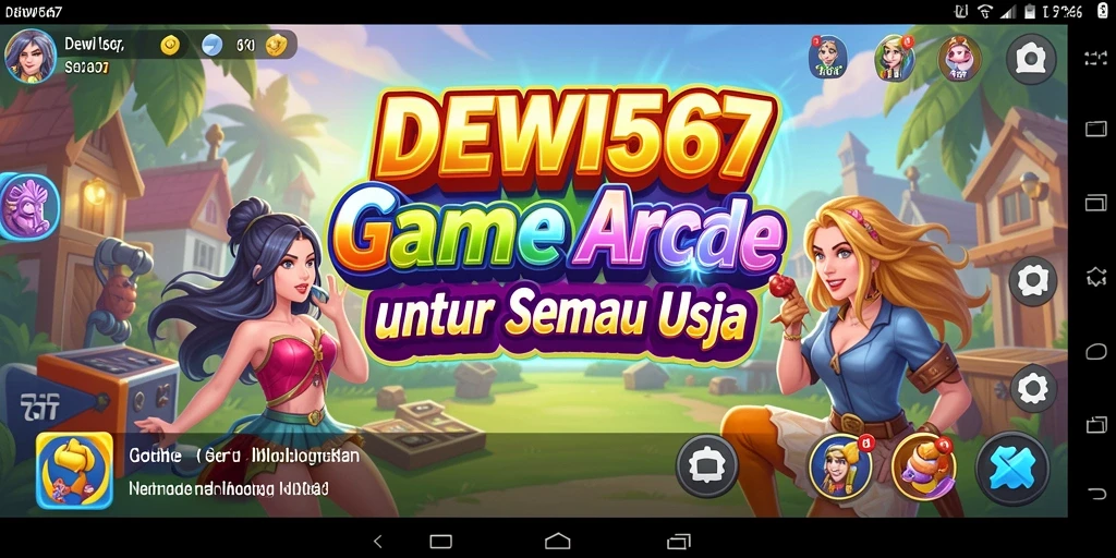 Tampilan aksi seru dalam gameplay DEWI567 yang menantang.
