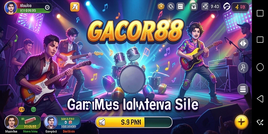 Gameplay GACOR88 dengan tampilan interaktif yang menarik.