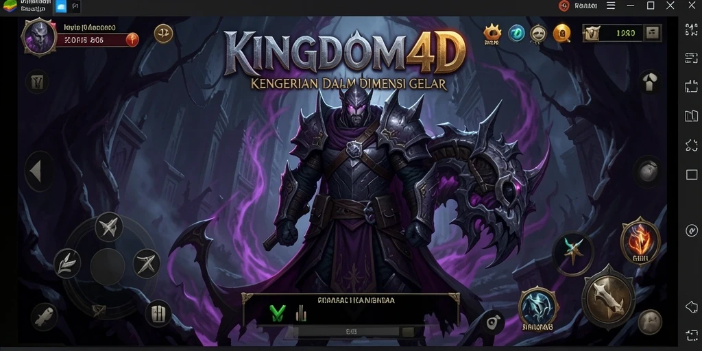 Screenshot utama KINGDOM4D menampilkan momen menegangkan dalam gameplay Horror.