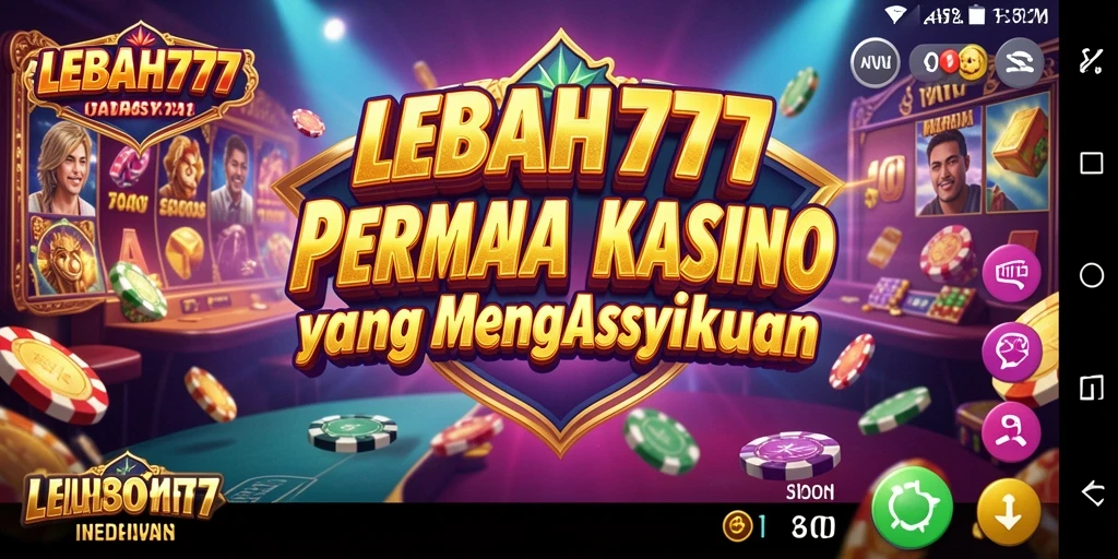 Tampilan gameplay seru dan menarik dari LEBAH777 di kasino.