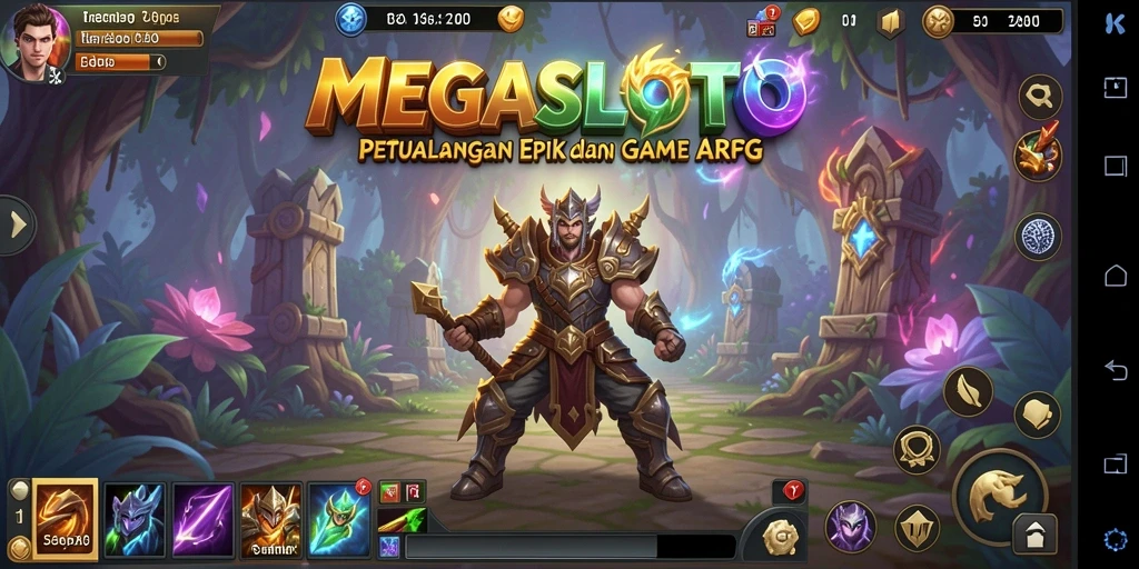 Tampilan Gameplay Seru di MEGASLOTO dengan Aksi Pertarungan Menakjubkan.